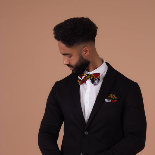 Teju African Print Pocket Square