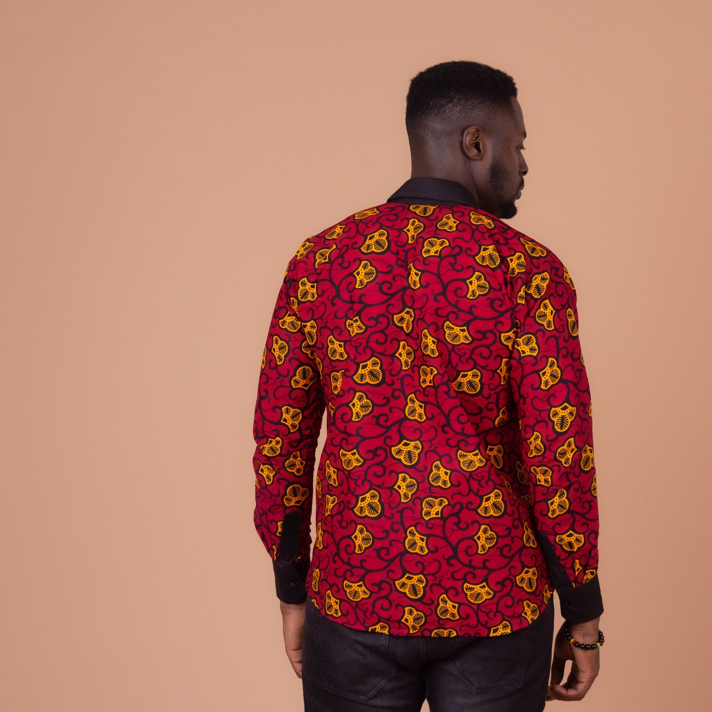 Ana African Print Long Sleeved Shirt