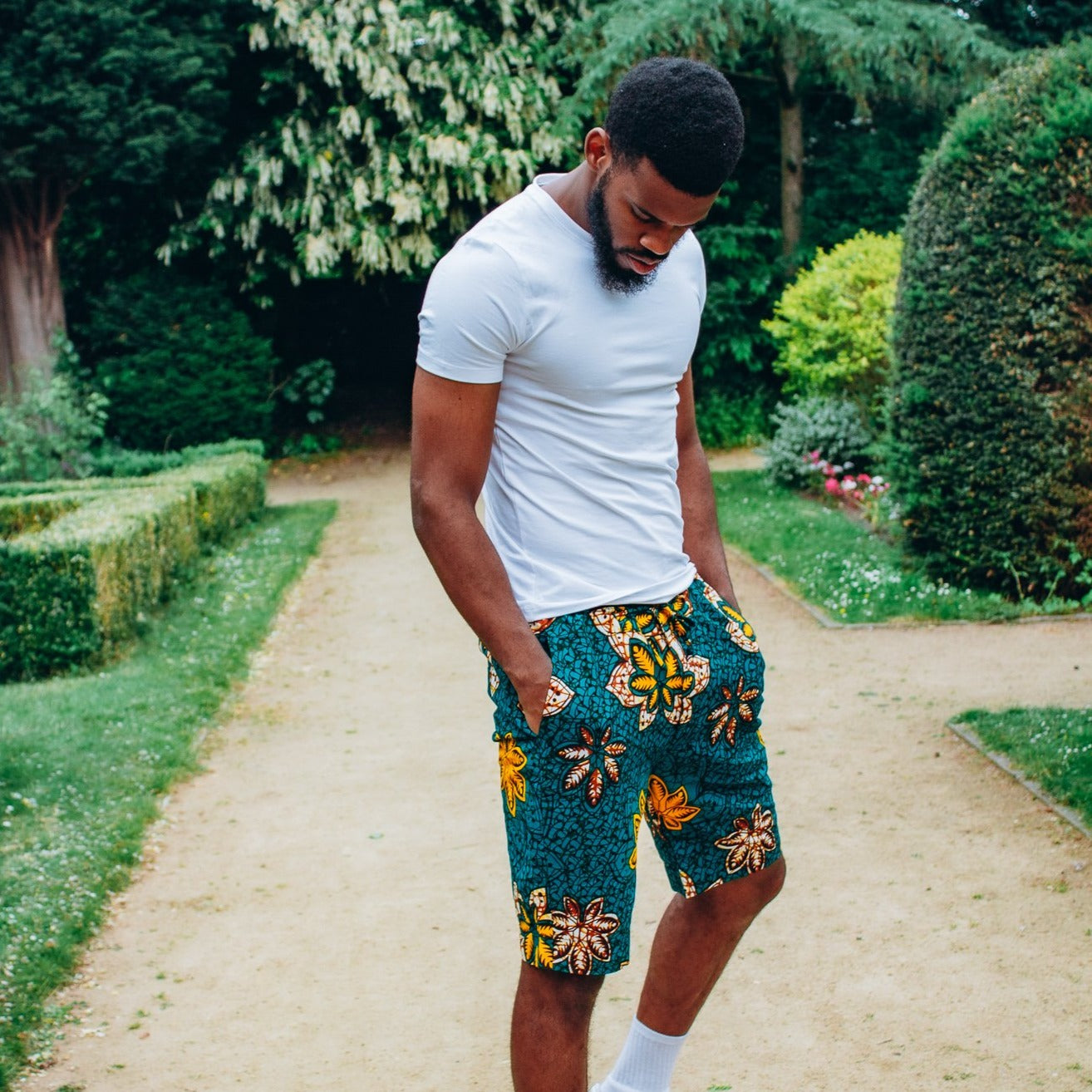 Kemi African Print Shorts