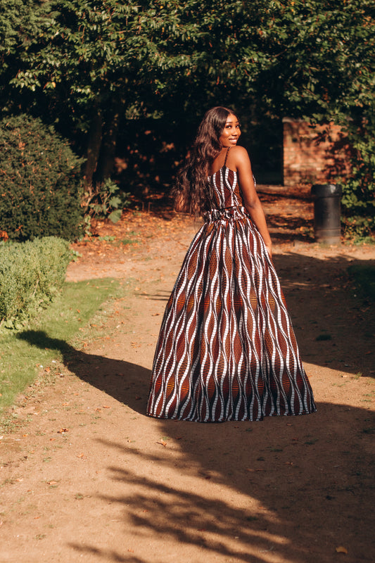 Lola African Print Cape