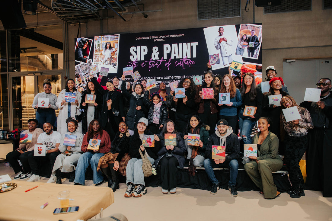 Sip & Paint: Ankara Garden - 26th March 2025 - Aviva Studios