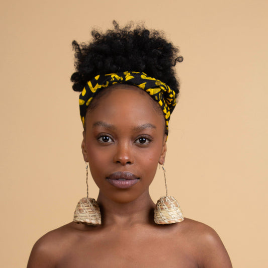Moni Dome Woven Earrings