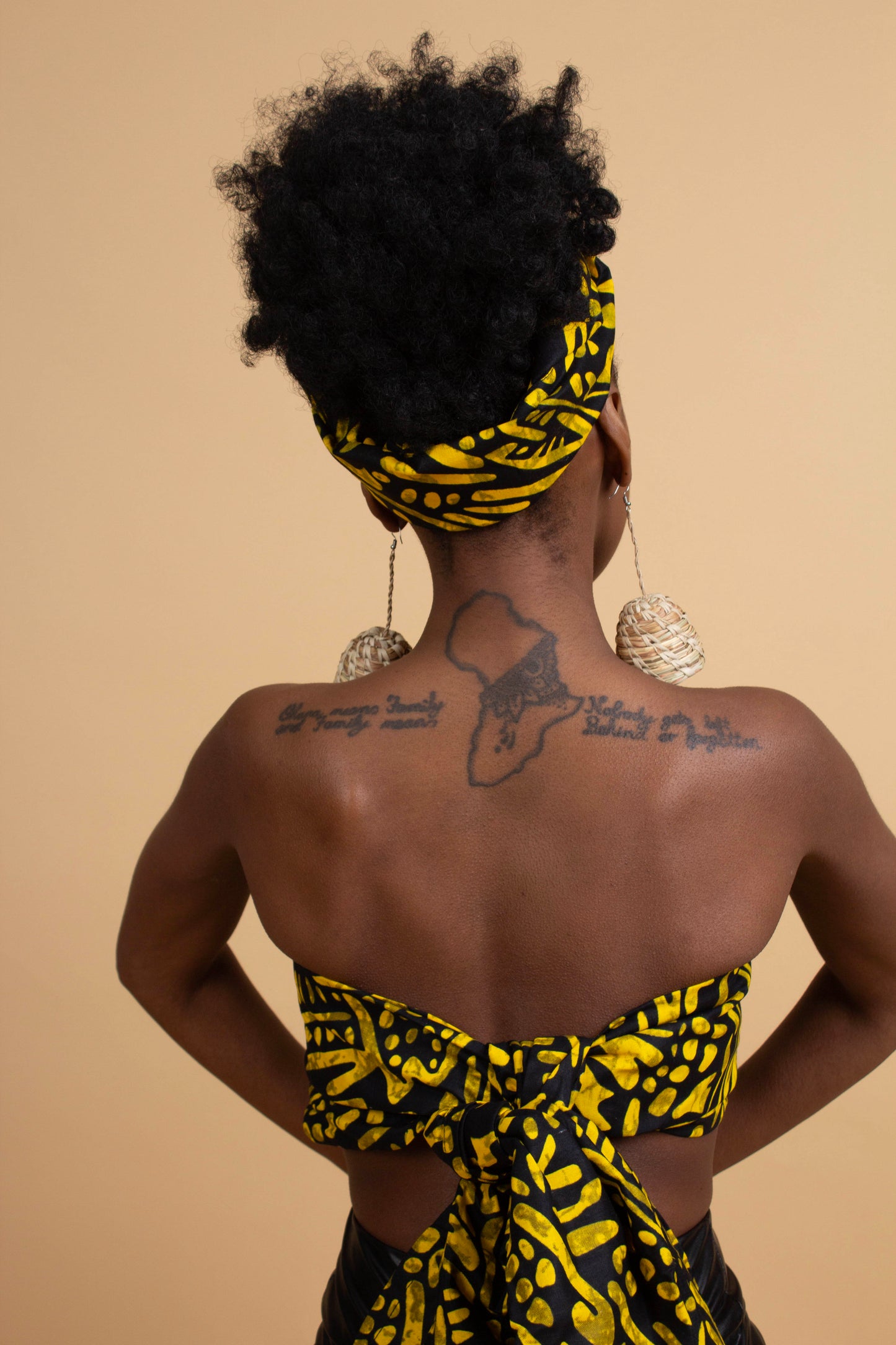 Moni Dome Woven Earrings
