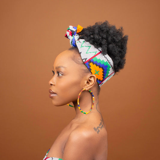 Maame African Print Head Wrap