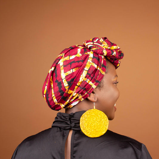 Bisi African Print Head Wrap