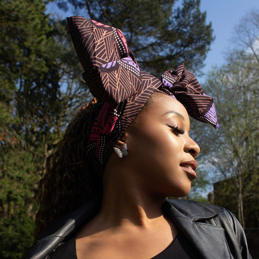 Abeni African Print Head Wrap