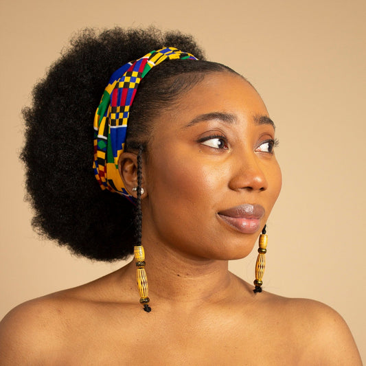 Kente African Print Head Wrap