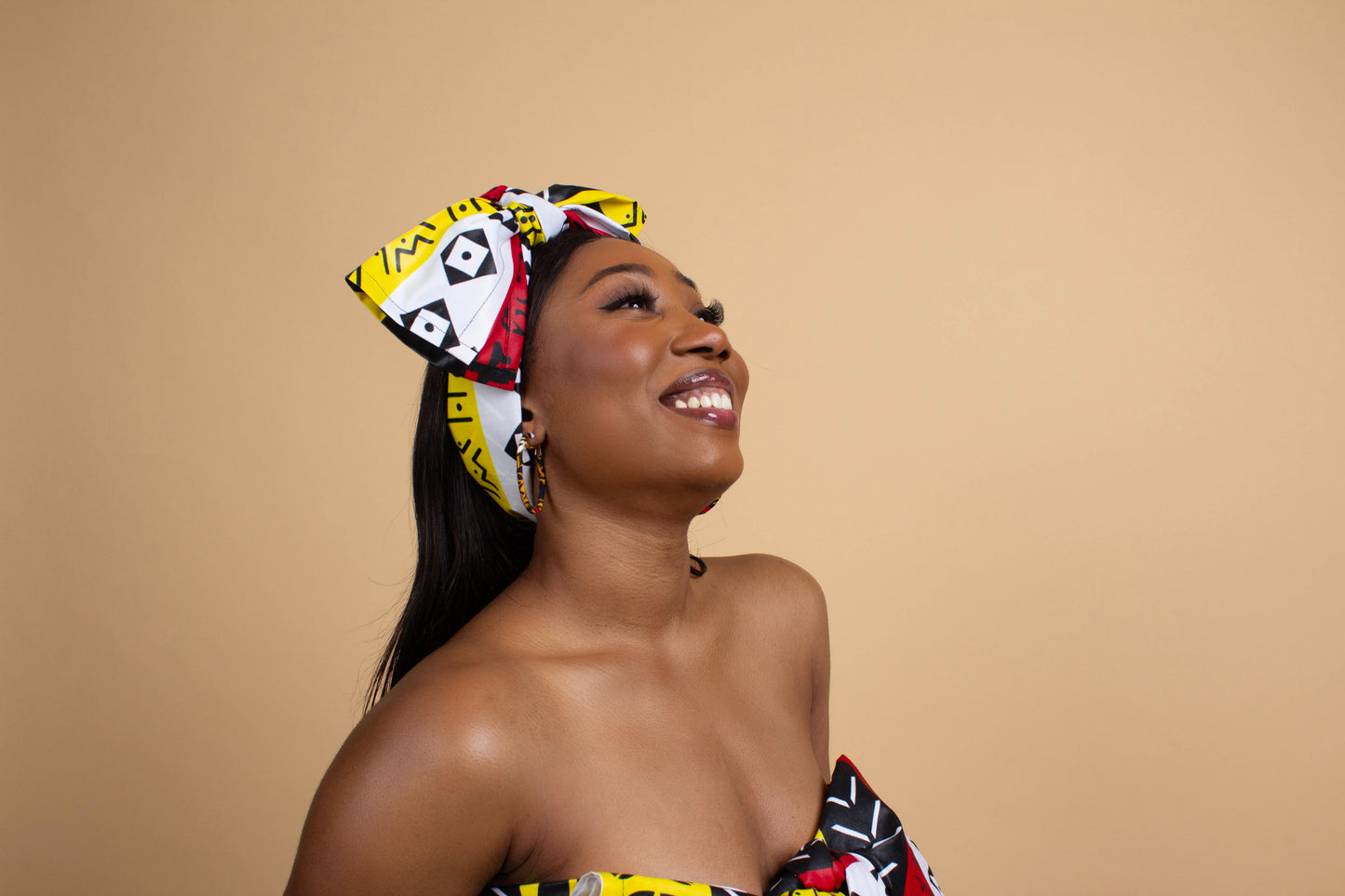 Chioma African Print Head Wrap