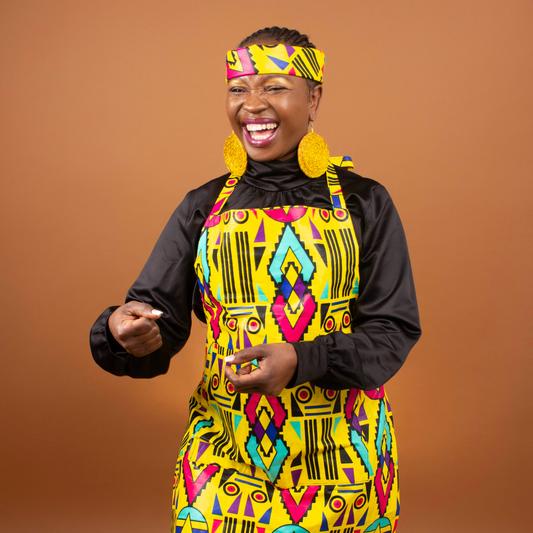 Nnena African Print Apron