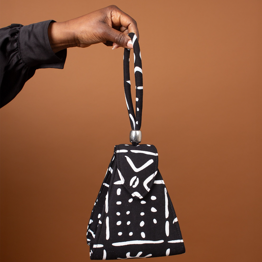 Monochrome Pyramid Bag