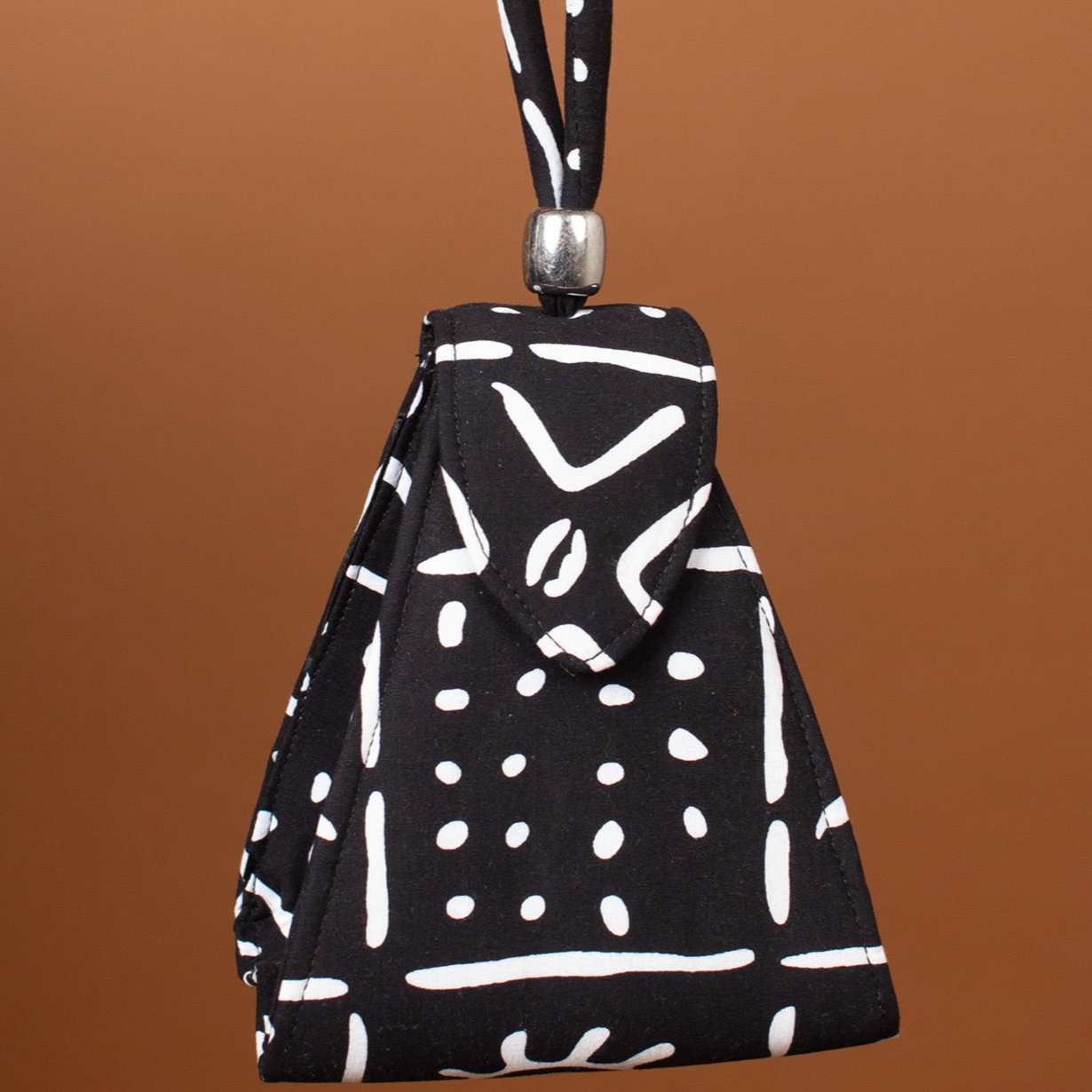 Monochrome Pyramid Bag