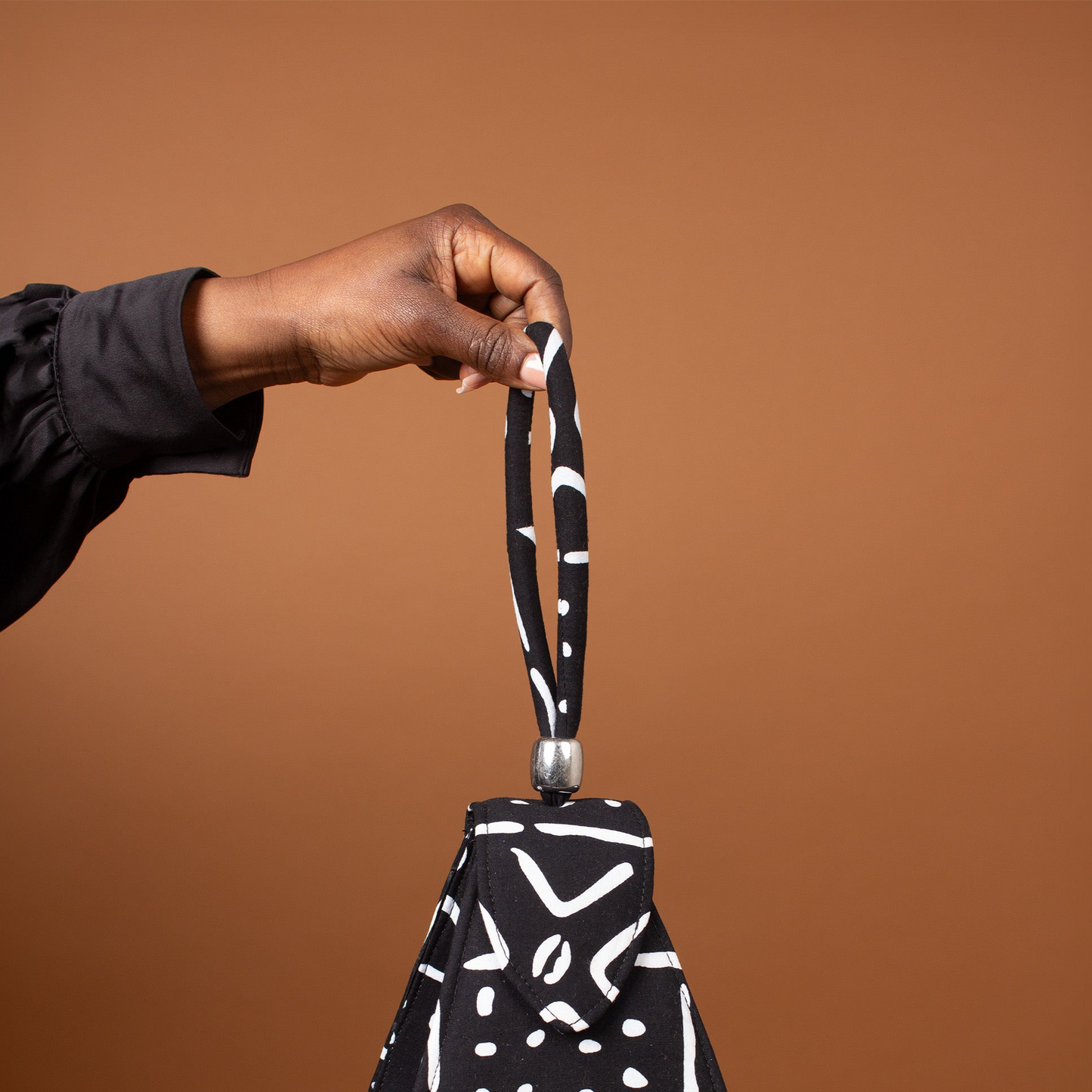 Monochrome Pyramid Bag