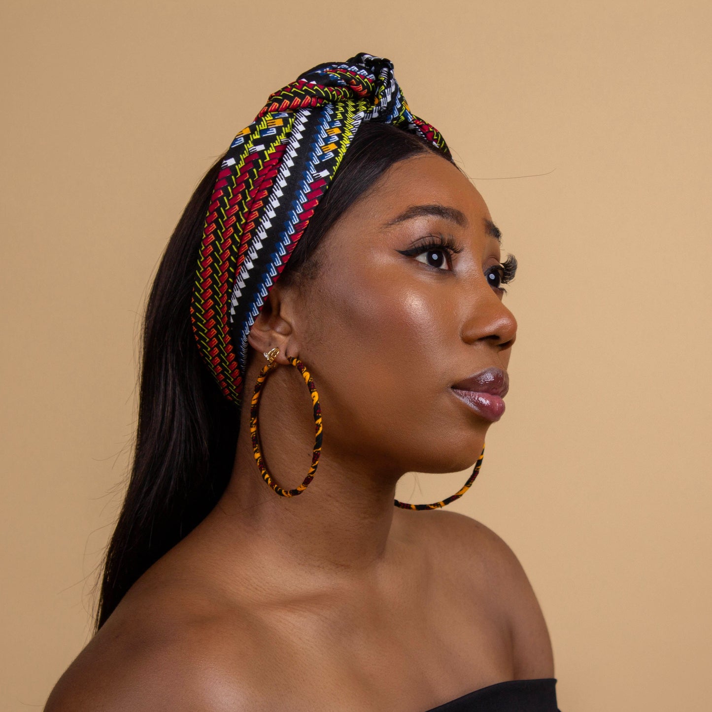 Enola African Print Head Wrap