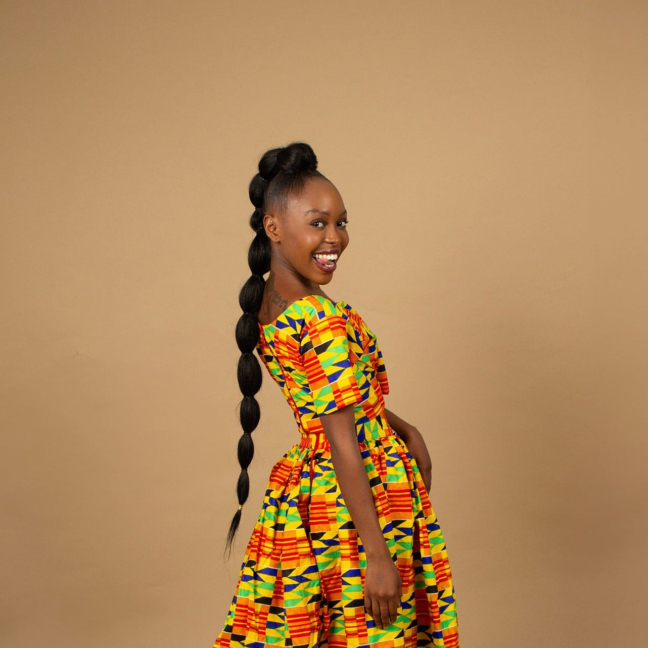 Efya Kente African Print Crop Top – Cultureville