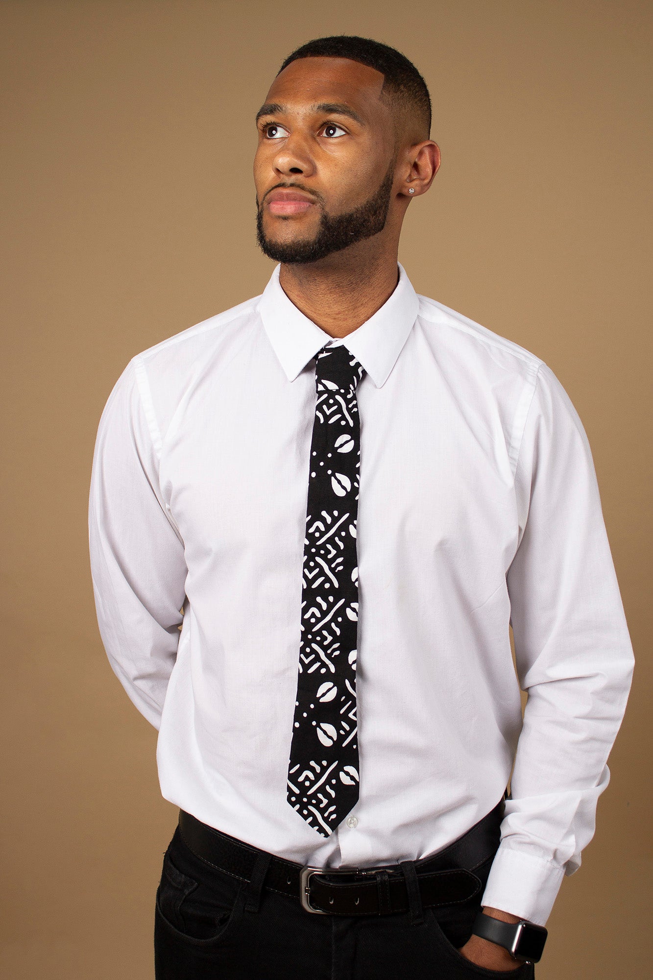 Adisa African Print Tie