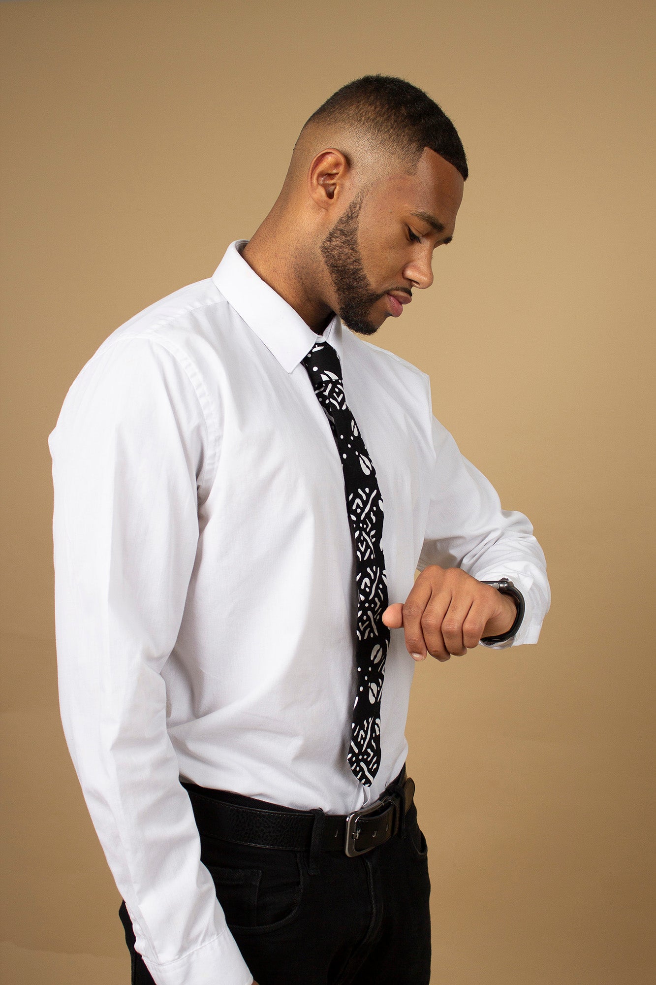 Adisa African Print Tie