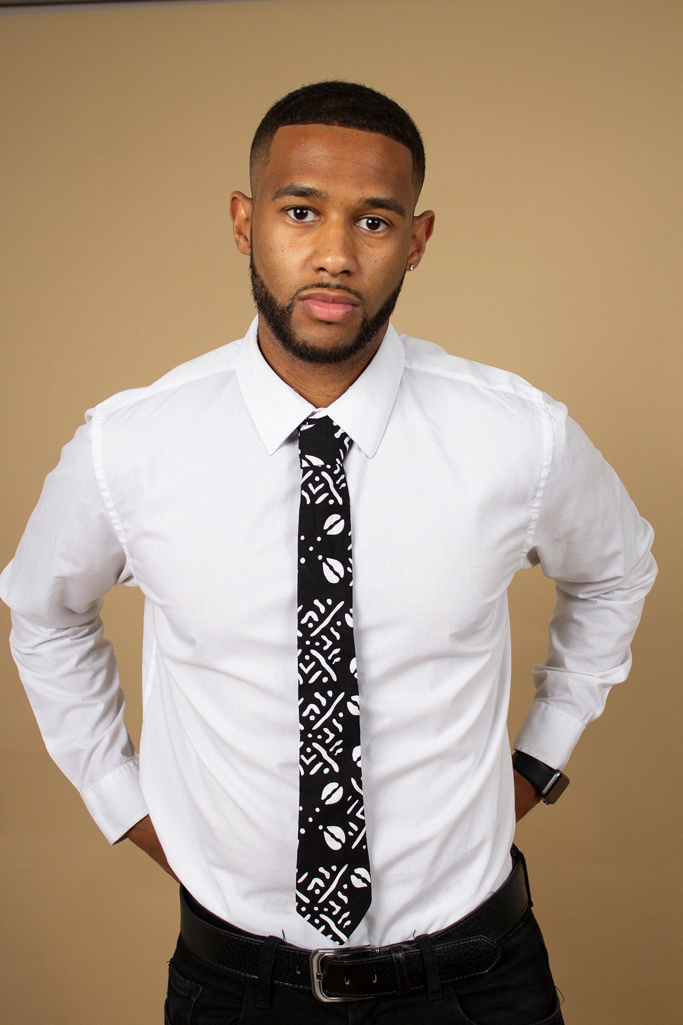Adisa African Print Tie