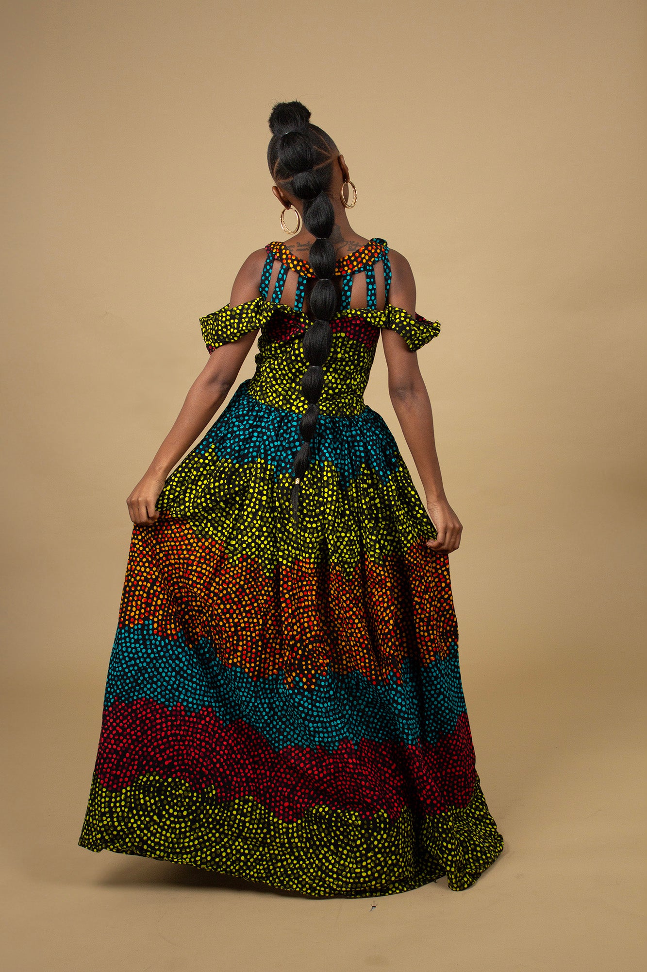 Kai High Low Maxi Dress