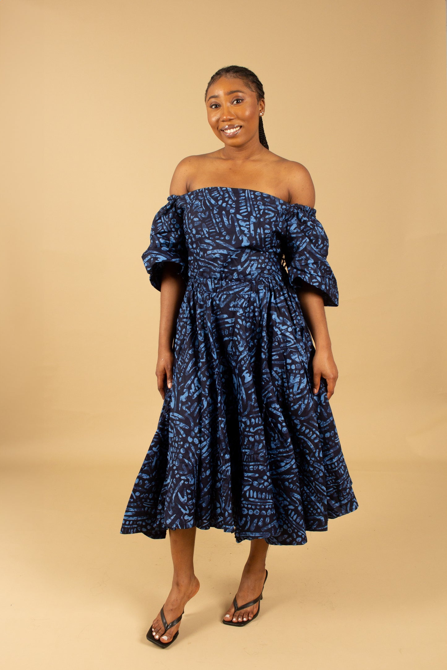 Ashe African Print Skirt Set