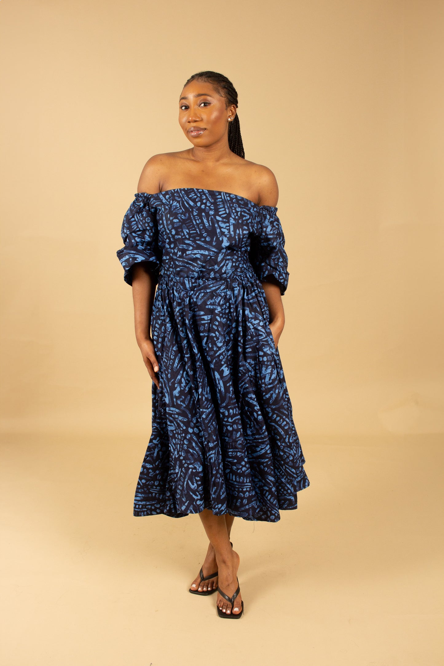 Ashe African Print Skirt Set