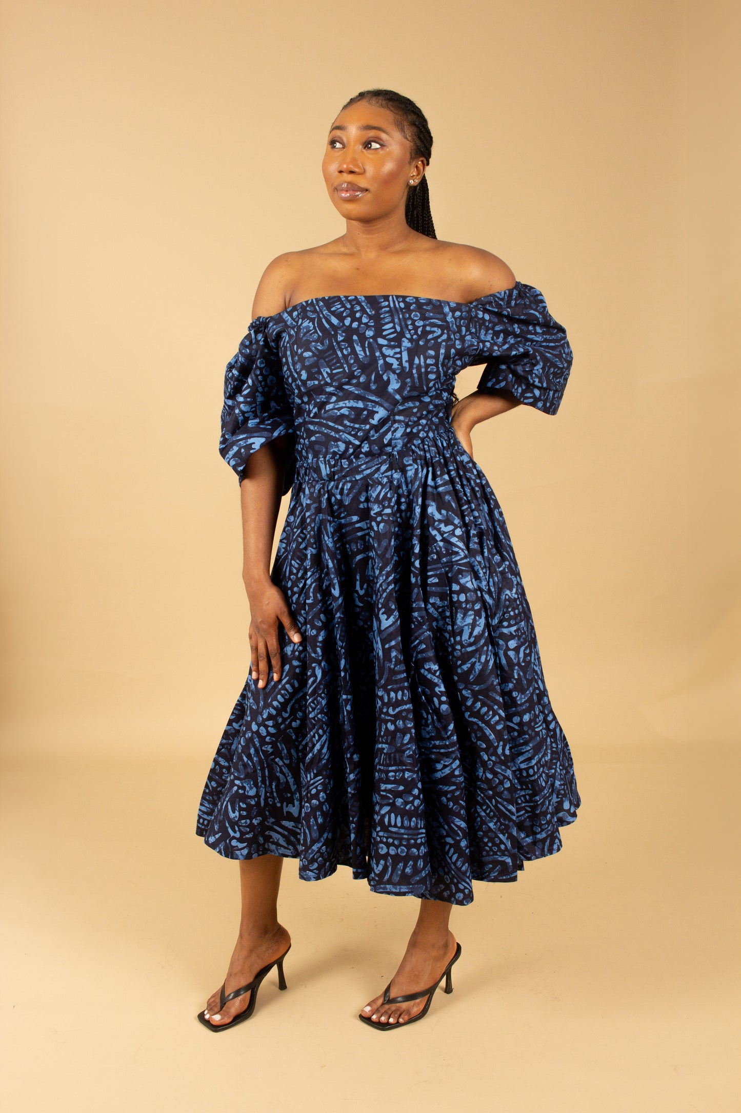 Ashe African Print Skirt Set