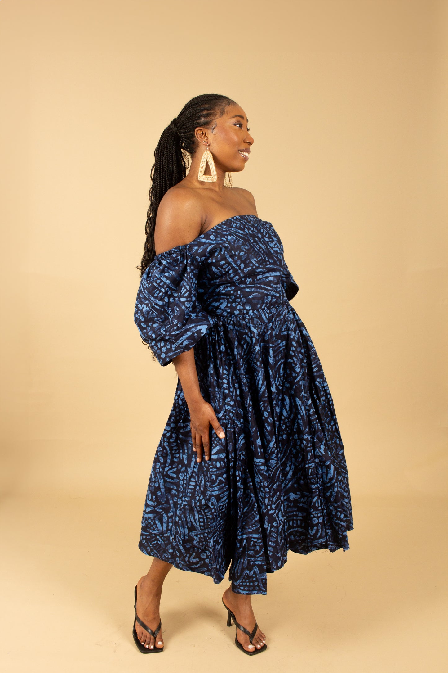 Ashe African Print Skirt Set
