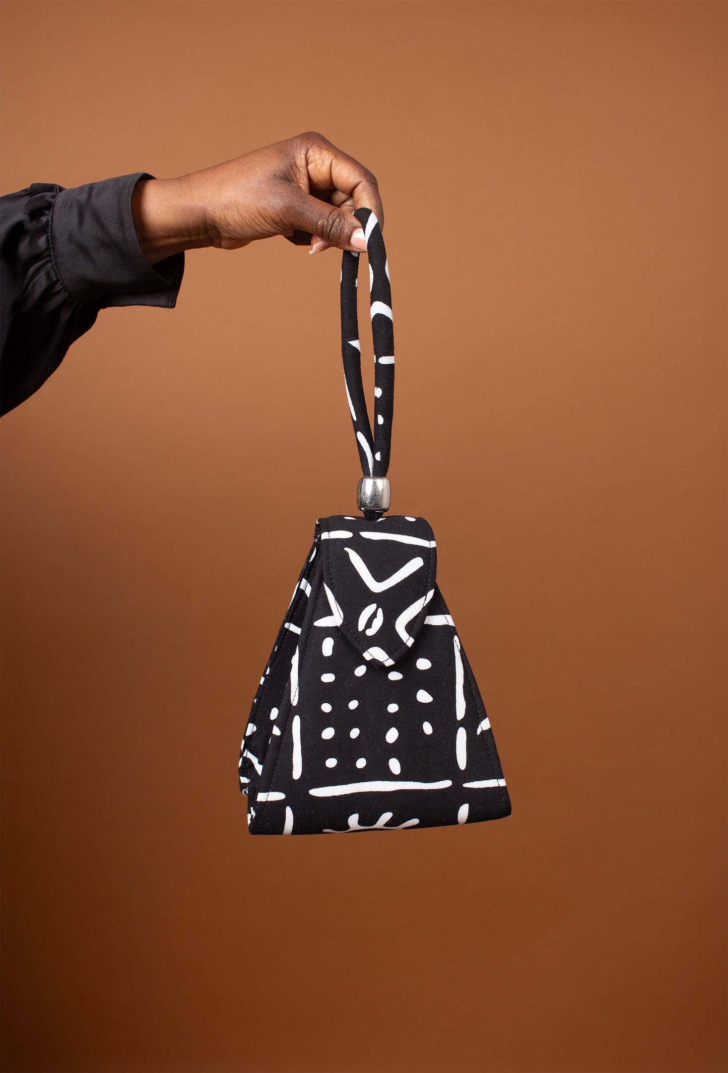 Monochrome Pyramid Bag