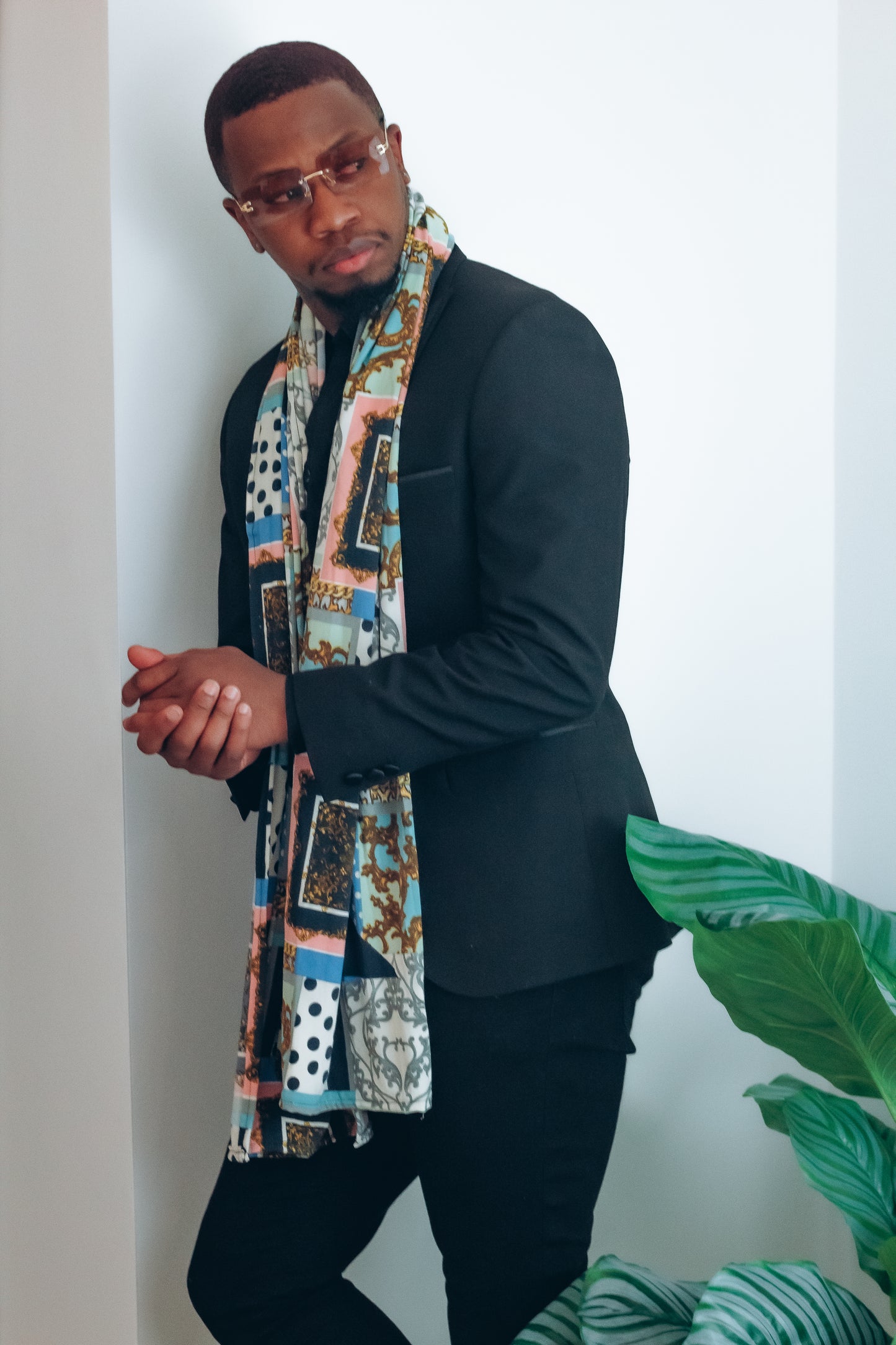 Feyi Patchwork Scarf