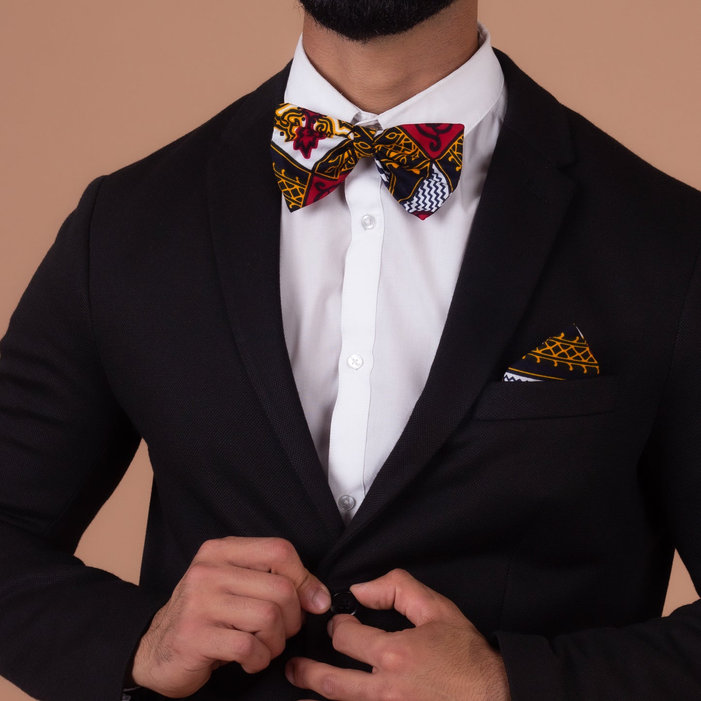 Teju African Print Ankara Bow Tie