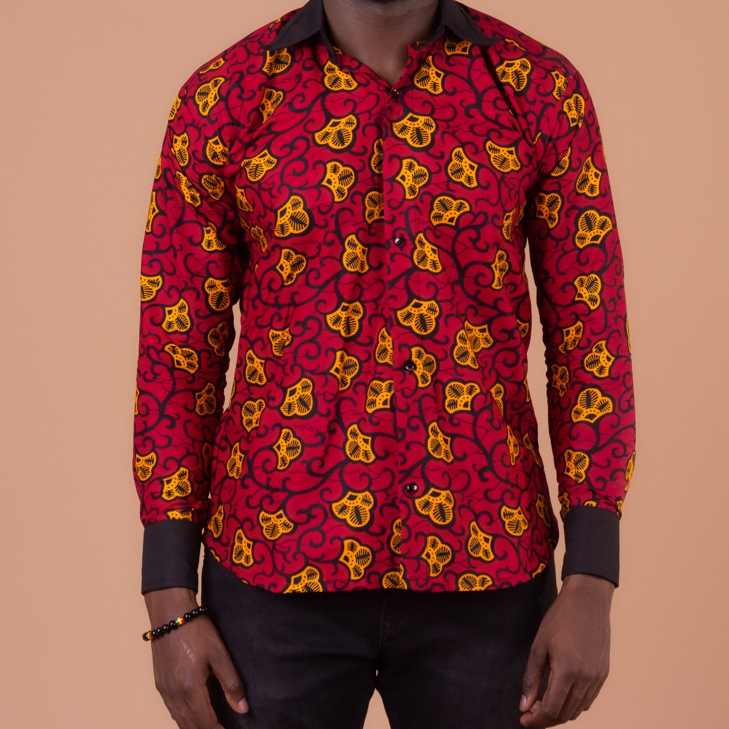 Ana African Print Long Sleeved Shirt