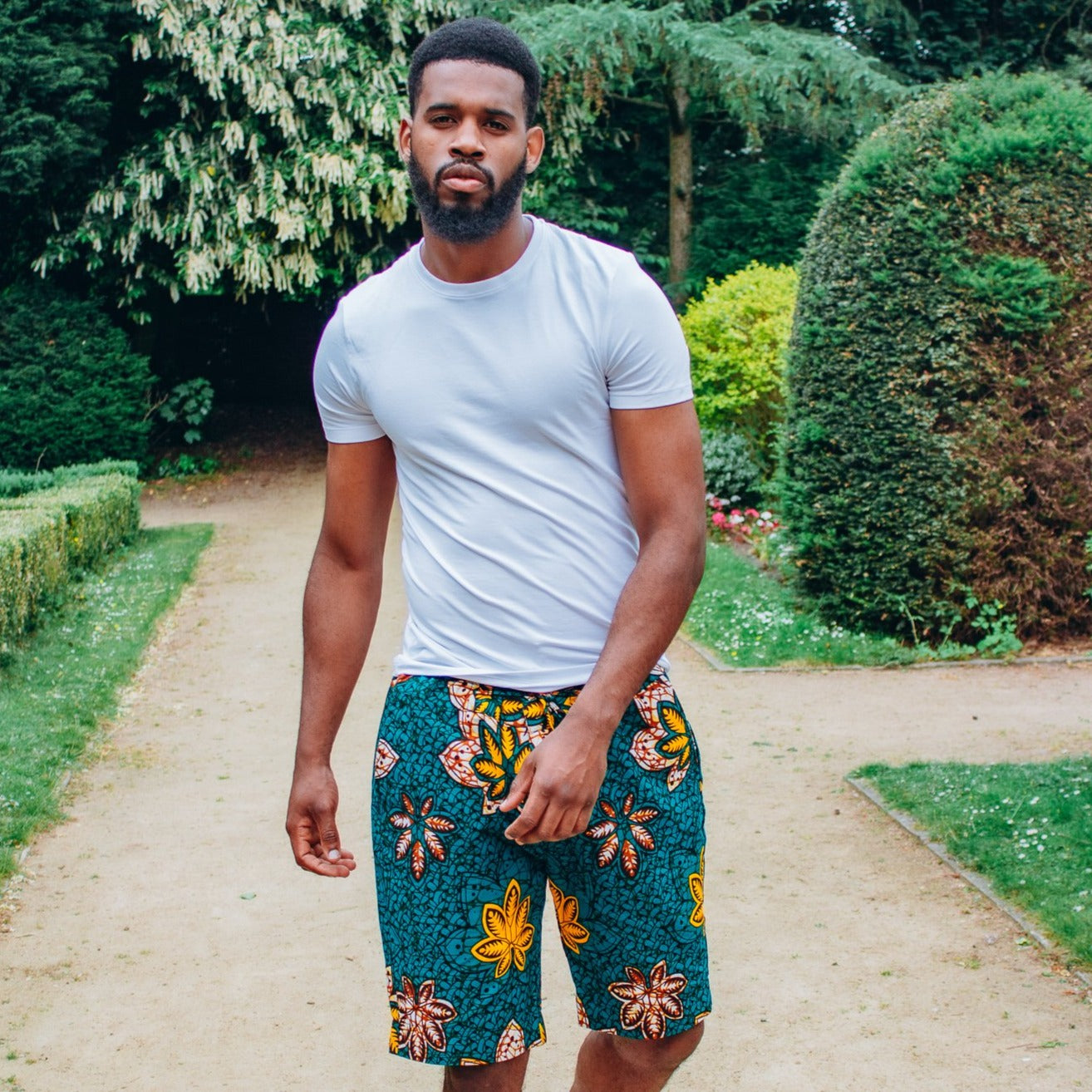 Kemi African Print Shorts