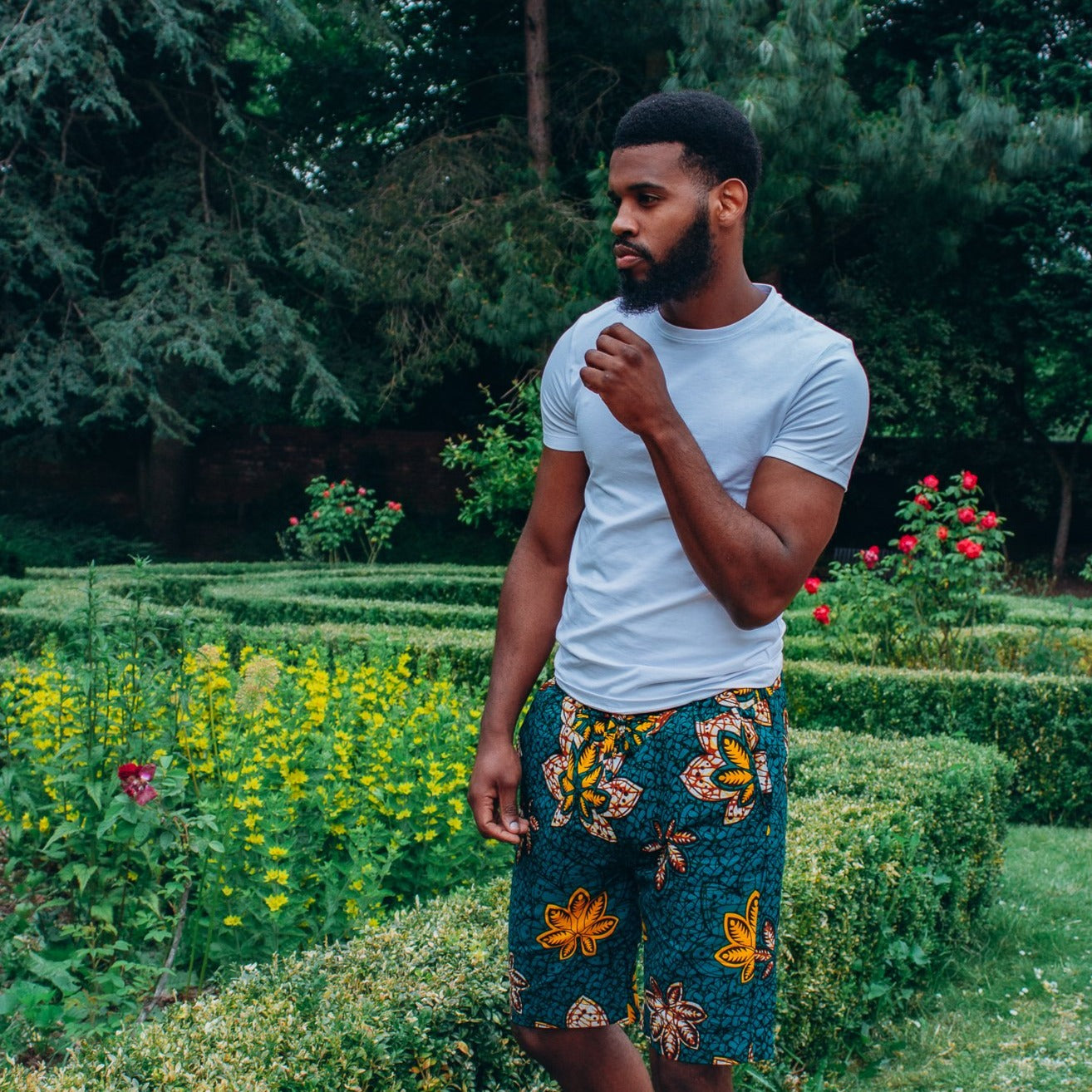 Kemi African Print Shorts