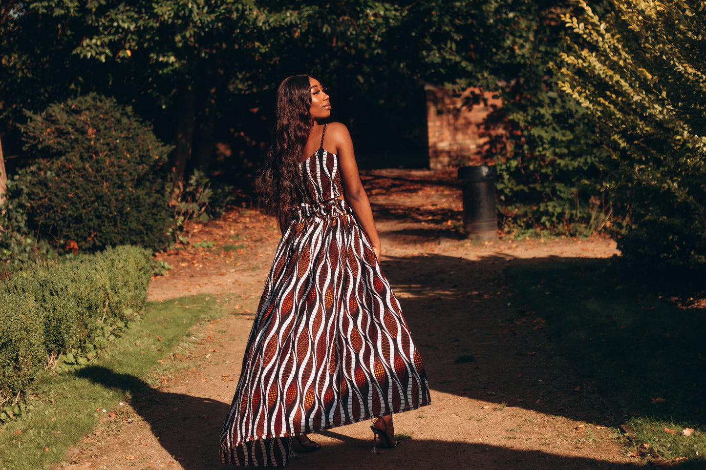 Lola African Print Cape