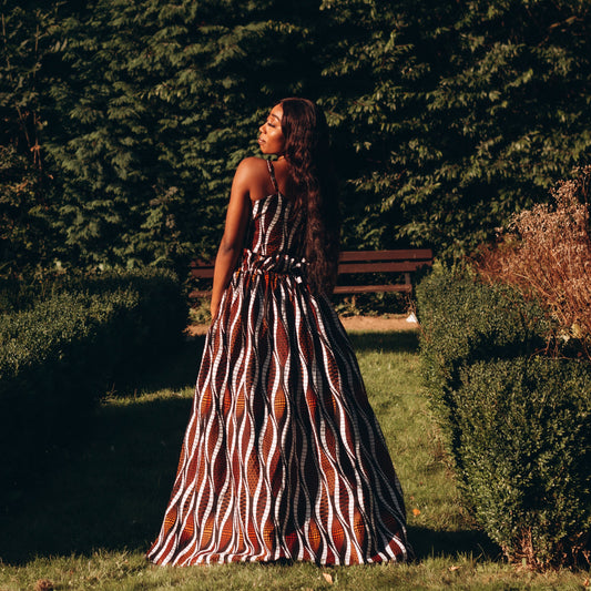 Lola African Print Cape